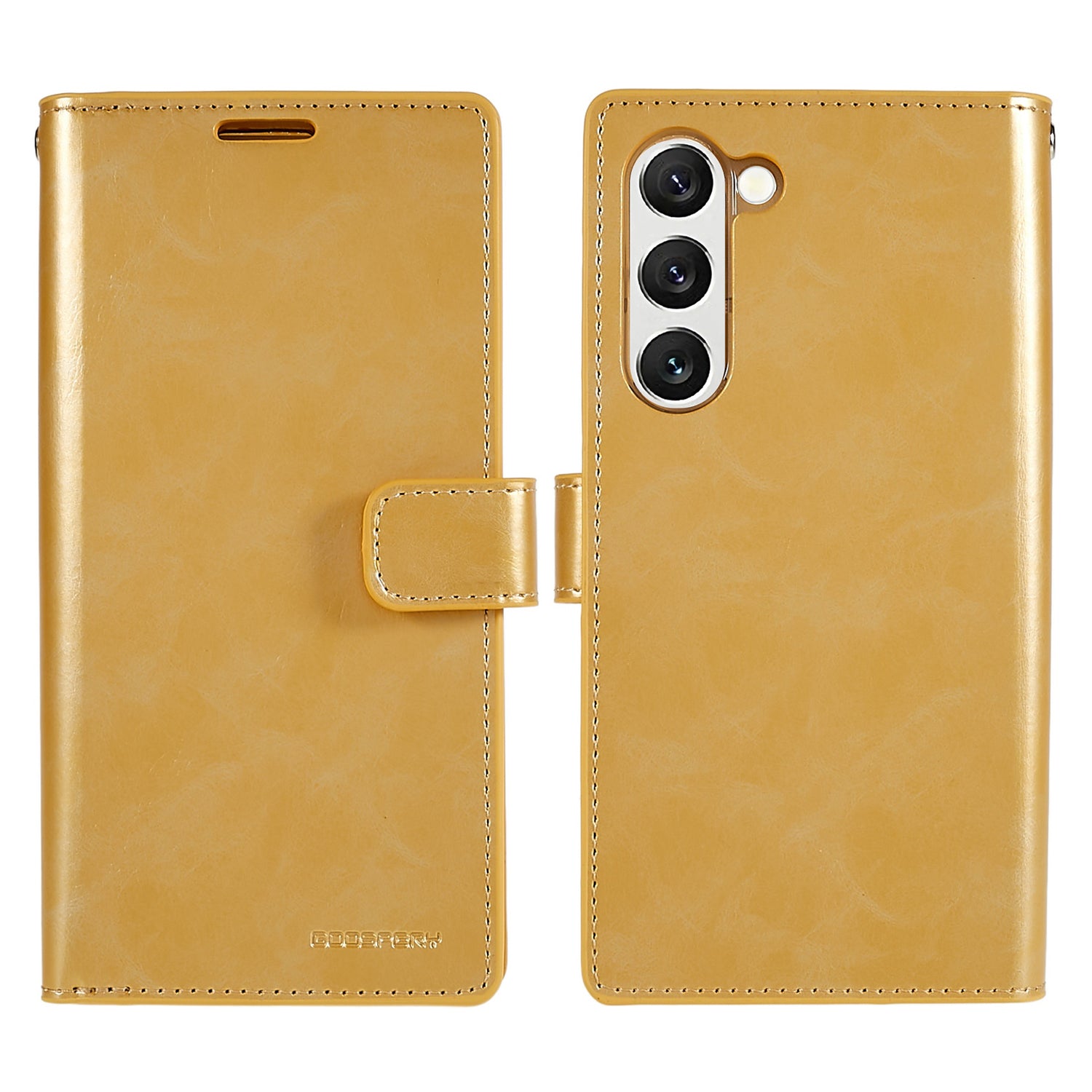 MERCURY GOOSPERY Mansoor Series for Samsung Galaxy S23 Multiple Card Slots Leather Phone Case Anti-scratch Wallet Cover MERCURY GOOSPERY Mansoor Series for Samsung Galaxy S23 Multiple Card Slots Leather Phone Case Anti-scratch Wallet Cover